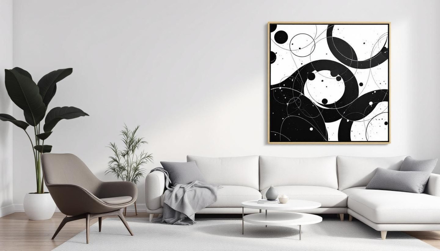 Comment intégrer l'art noir et blanc dans votre décoration moderne ?
